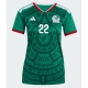 Billige Fotballdrakt Mexico Armando Gonzalez #14 Replika Hjemmedrakt Dame VM 2026 Kortermet Billige Fotballdrakt Mexico Armando Gonzalez #14 Replika Hjemmedrakt Dame VM 2026 Kortermet
